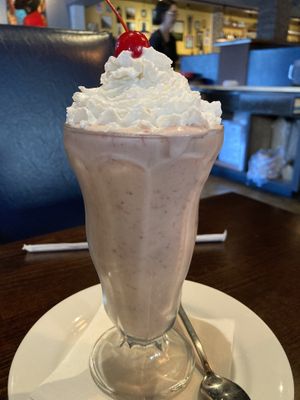 Strawberry Milkshake   at Ethos Vegan Kitchen in Winter Park