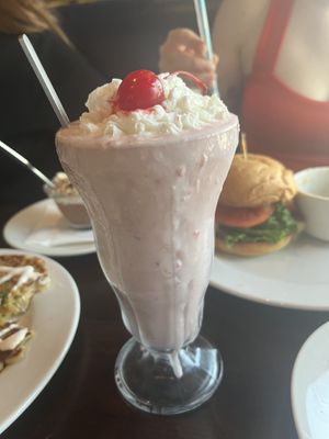 Strawberry shake   at Ethos Vegan Kitchen in Winter Park