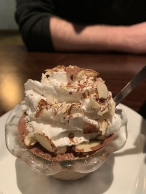 Chocolate almond mousse   at Ethos Vegan Kitchen in Winter Park