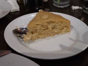 Coconut cake at Ethos Vegan Kitchen in Winter Park