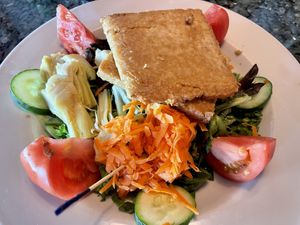 Salad w/side of tempeh  at Ethos Vegan Kitchen in Winter Park