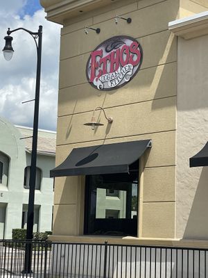 Front entrance  at Ethos Vegan Kitchen in Winter Park