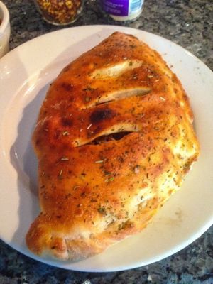 Improved! 10" Calzone SF*
Italian-style calzone stuffed with housemade tofu ricotta and your choice of up to three toppings. Baked to perfection then brushed with herbed garlic butter and served with a side of marinara. $10.95 Additional toppings: +50¢ each
 at Ethos Vegan Kitchen in Winter Park