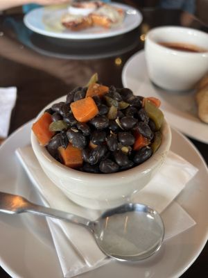 Beans and rice  at Ethos Vegan Kitchen in Winter Park