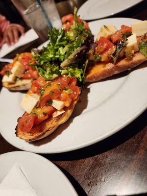 Bruschetta at Ethos Vegan Kitchen in Winter Park