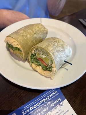 Hippie wrap  at Ethos Vegan Kitchen in Winter Park