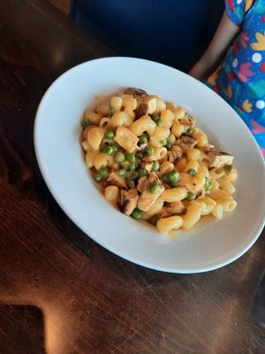 Kids Menu Mac n Cheese at Ethos Vegan Kitchen in Winter Park