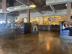 View from the waiting area  at Ethos Vegan Kitchen in Winter Park