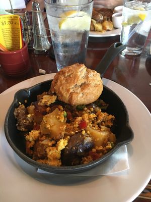 Breakfast skillet at Ethos Vegan Kitchen in Winter Park