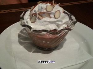 chocolate amaretto mousse at Ethos Vegan Kitchen in Winter Park