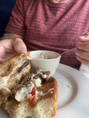 Philly Cheese Steak at Ethos Vegan Kitchen in Winter Park