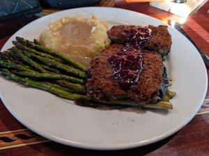 Eggplant at Ethos Vegan Kitchen in Winter Park
