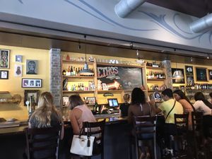 Bar area at Ethos Vegan Kitchen in Winter Park