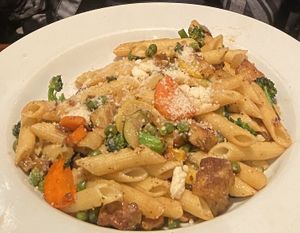 Pasta primavera  at Ethos Vegan Kitchen in Winter Park