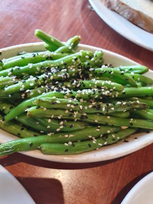Crispy green beans  at Ethos Vegan Kitchen in Winter Park