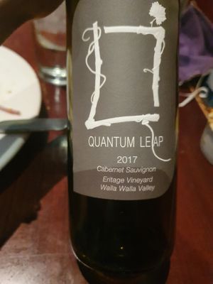 Fabulous wine-- recommend  at Ethos Vegan Kitchen in Winter Park