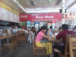 inside Mogok Daw Shan at Mogok Daw Shan Noodle in Mandalay