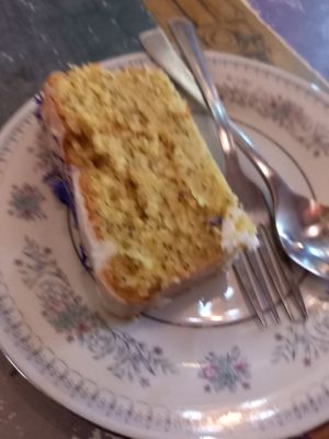 Lemon Drizzle cake at The Art House Performance Venue & Social Centre in Southampton