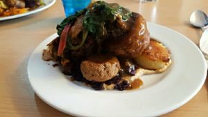 vegan mushroom roast  at The Art House Performance Venue & Social Centre in Southampton