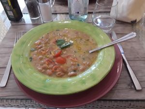 Zuppa di ravioli - OUT OF THIS WORLD!!!! at Elisir di Positano in Positano