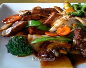 Vegetarian Beef with Broccoli at Hunan Village in Houston