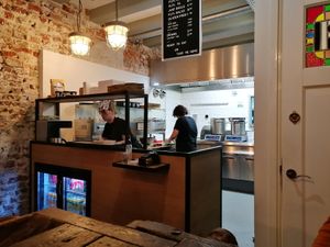 Inside at FLFL in Groningen