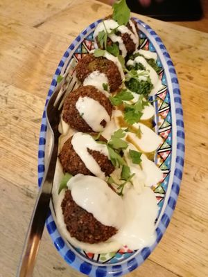 Falafel at FLFL in Groningen