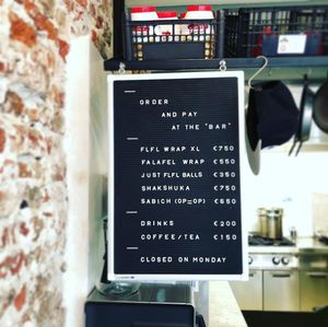 FLFL menu Groningen at FLFL in Groningen