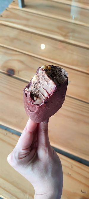 Peanut Butter ando Chocolate Ice Cream at Zatua Miski in Cuenca