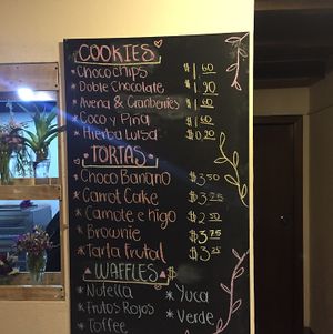 Menu at Zatua Miski in Cuenca
