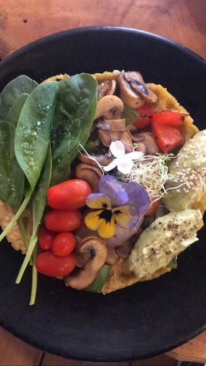 Amazing food! Cozy Atmosphere and good music! Perfect place to have brunch...😋 at Zatua Miski in Cuenca