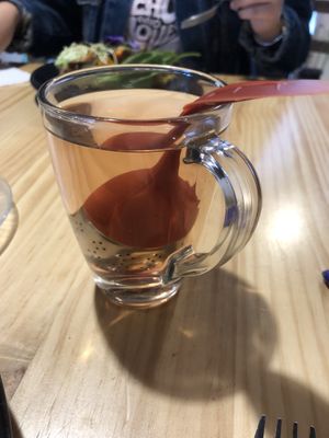 White tea  at Zatua Miski in Cuenca