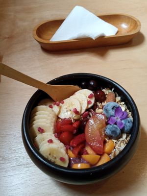 New on the menu, Acai Bowl! at Zatua Miski in Cuenca