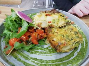 Frittata at 269 Vegan in Perth