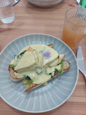 Tofu Florentine at 269 Vegan in Perth