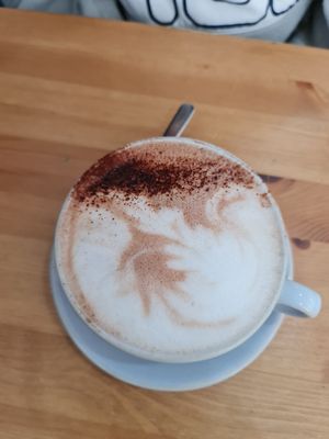 Dark hot chocolate at 269 Vegan in Perth
