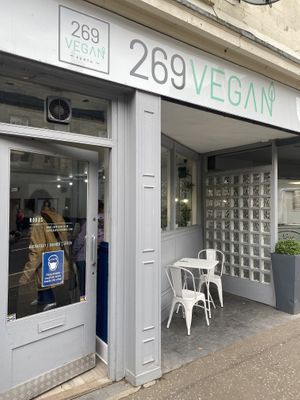 Outside at 269 Vegan in Perth