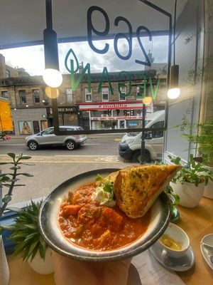 Goulash with a view at 269 Vegan in Perth