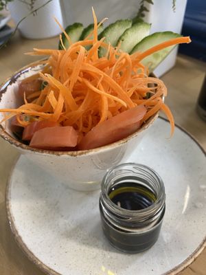Side salad at 269 Vegan in Perth