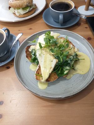 Tofu Florentine at 269 Vegan in Perth