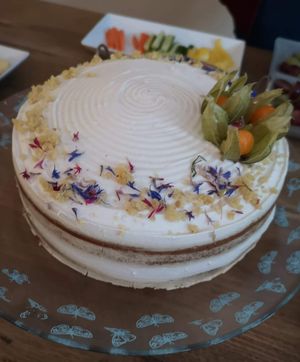 My amazing birthday cake by Vegan 269. I highly recommend this place at 269 Vegan in Perth