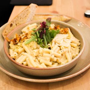 vegan mac and cheese at 269 Vegan in Perth