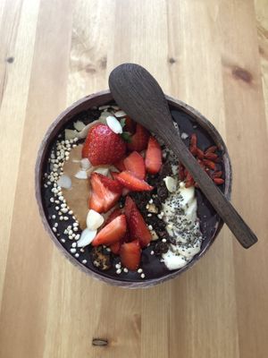 açai bowl. at 269 Vegan in Perth
