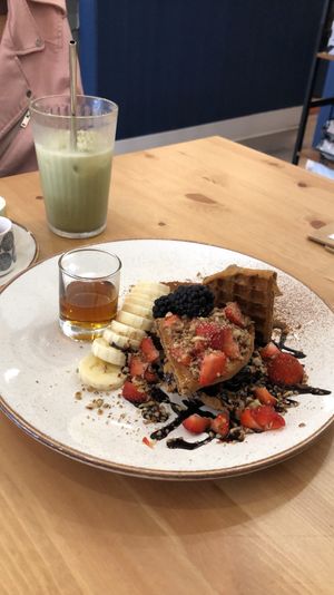 Amazing waffles! at 269 Vegan in Perth