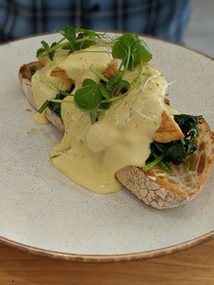 Tofu Florentine at 269 Vegan in Perth