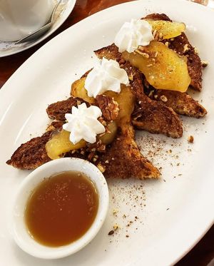 Apple Cinnamon Toast at Vegan Danish Bakery in Toronto