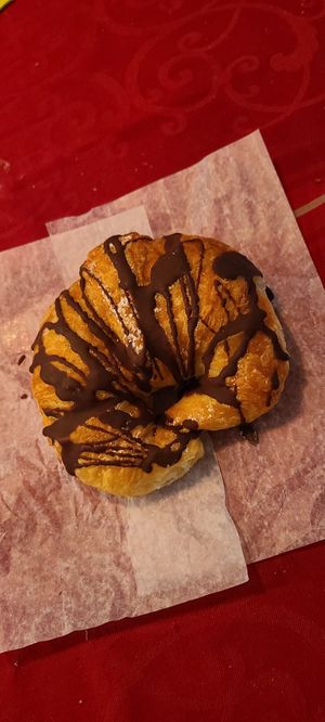 Chocolate Croissant at Vegan Danish Bakery in Toronto