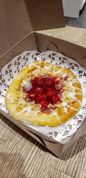 Cherry Danish ❤️ at Vegan Danish Bakery in Toronto