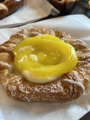 Amazing lemon Danish!   at Vegan Danish Bakery in Toronto