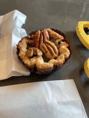 Butter tart. Husband loved it.   at Vegan Danish Bakery in Toronto